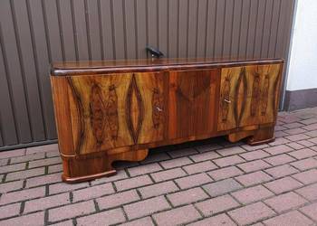Komoda ART-DECO Orzech Niska Stara Antyk Politura Po Renowacji Okazja.