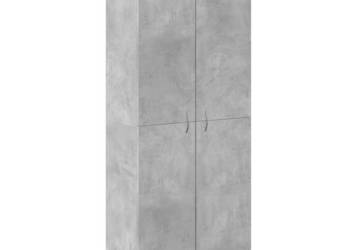 Szafka na dokumenty szarość betonu 60x32x153 cm WM-3276647