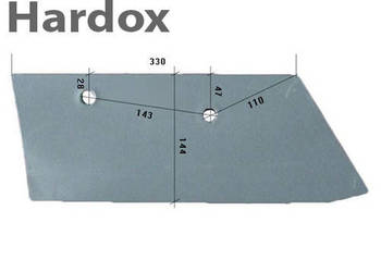 Lemiesz 12 cali 300ha! HARDOX 74605/P części do pługa OVERUM