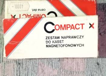 Zestaw naprawczy do kaset magnetofonowych