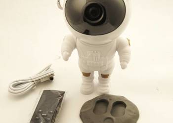 Projektor gwiazd lampka nocna led Astronauta Pilot Rzutnik