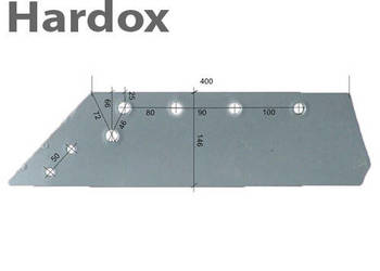 Lemiesz 14 cali HARDOX 173423/L do pługa GREGOIRE BESSON