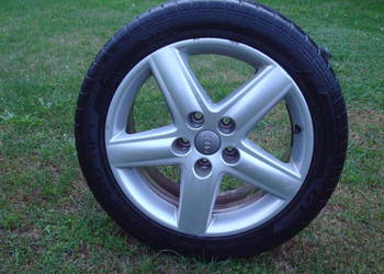 Audi Felgi aluminiowe 17 cali z oponami 4 sztuki Audi A4 B7 B6