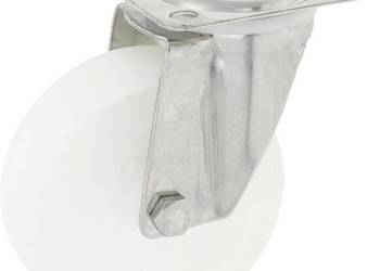 Koło skrętne PA V2A z łożyskiem ślizgowym Ro-Carr, 125 mm WH50N125