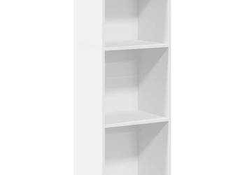 Regał na książki biały 40x30x114 cm WM-857867