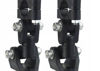 UCHWYTY OBEJMY DO HALOGENÓW 2 SZT. NA GMOLE MOTOCYKLA 22-28 MM