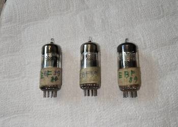 Lampy elektronowe: EBF89, cena za 3 szt.