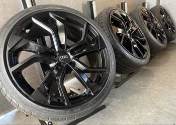 ZIMA 19 cali Audi A4 S4 b9 b8 felgi koła komplet z oponami 5x112 ET45 8.5J