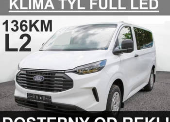 Ford Transit Custom L2 9-os.136KM Super Niska Cena Full Led Ciemne Szyby O…