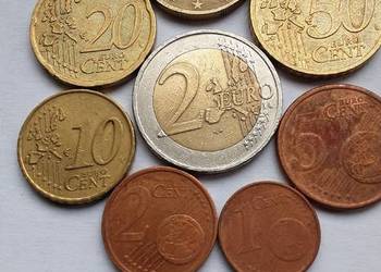 Zestaw monet Państw Unii Europejskiej