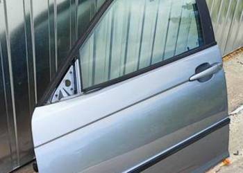BMW E46 Drzwi kierowca lewy przód Silbergrau Sedan Touring Kompletne