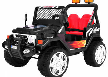 Terenowy Raptor Drifter na akumulator dla dzieci Czarny