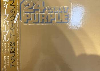 Deep Purple 24 Carat Purple NM/EX++ Japan Obi LP 1975 Warner Bros. P-10029W