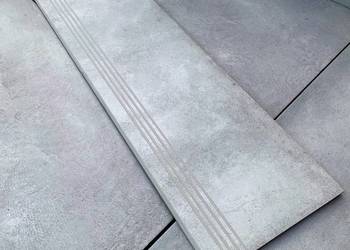 Płytki betonopodobne na schody, stopnice 100x30