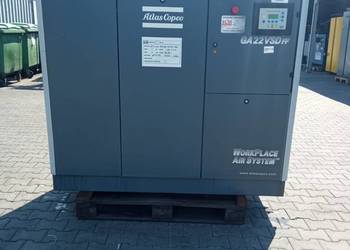 Sprężarka śrubowa ATLASCOPCO GA22VSD, 22kW, 3,84m3/min, S008412
