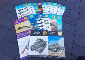 Typy broni i uzbrojenia, retro, vintage, PRL zeszyty,,MON,zeszyt 1-T34.