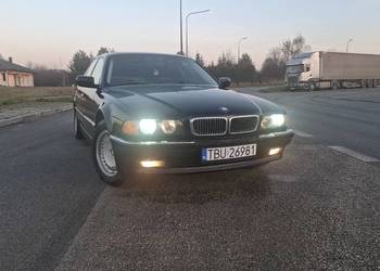 BMW E38 4.4 V8 M62B44nv + LPG. Dociąg. Podwójne szyby. Roleta.Pamięć fotel