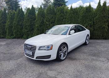 Audi A8 4.2 TDI D4 biala chip 400 bogata opcja masaże kamera grzane wentyle