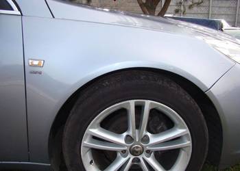 Opel Insignia A błotnik przedni srebrny szary