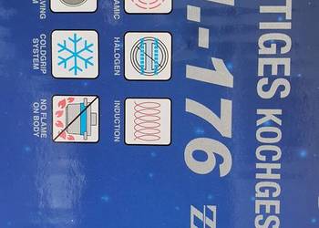 Nowy komplet garnków niemieckiej firmy ZP Home 17 elementów