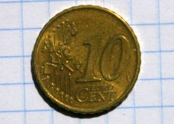 10 CENTÓW ( 10 EURO CENT ) 2002 ROK ( A ) - NIEMCY