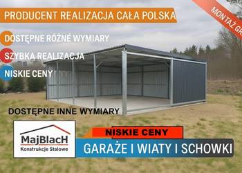 A189-GRAFITOWY CARPORT | Wiata na pojazdy |ZADASZENIE |  Garaż – Maj-Blach