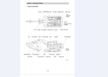 HYUNDAI HX430L instrukcja napraw koparka PL