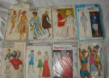 stare wykroje 8 szt.