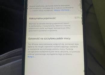 iPhone 6 stan idealny 93% baterii