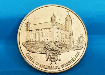2 zł 1996 r. Zamek w Lidzbarku Warmińskim 2 zł 1996 r. Zamek w Lidzbarku Warmińskim