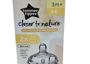 TOMMEE TIPPEE Smoczki silikonowe do butelki 2 szt. 3+