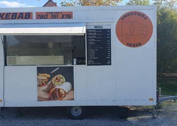 Przyczepa Gastronomiczna przystosowana pod kebab