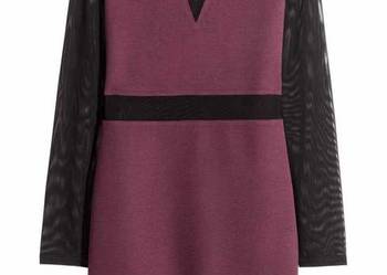 sukienka ołówkowa pencil bandage bandażowa xxs 32 h&