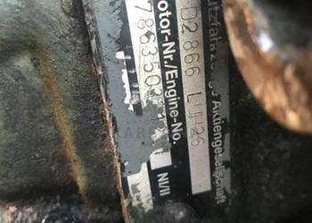 Silnik Man D2866 - Części - Wał Głowica Blok