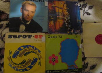 Płyty winylowe-zestaw 4szt+1szt gratis!  / Wojnicki, Grunwald, Sopot, Opole