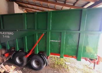 Przyczepa skorupowa Agromet Warfama 13t  zarejestrowana