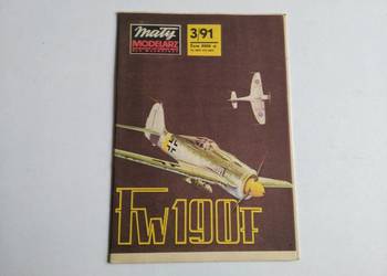 Mały Modelarz nr 3/1991, Samolot myśliwski FW 190 F (nr 2)