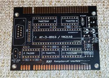 Płytka PCB do układu AY-3-8910