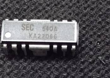KA22066 dip16 Koncowka mocy audio 2x4W przy12V/4R prod.SEG