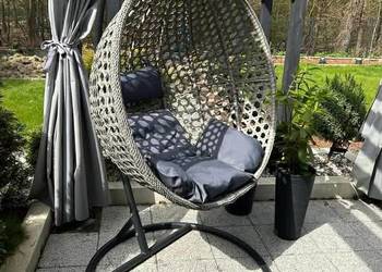 Kokon ogrodowy fotel wiszący leżak