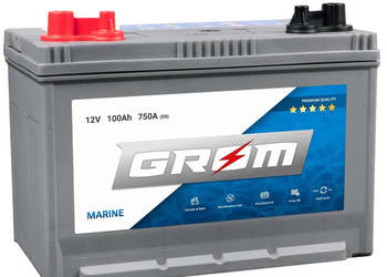 Akumulator GROM MARINE 100Ah 750A M31-DC