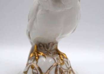Porcelanowa figura "Sowa Puchacz" Hutschenreuther z okresu ok. 1910–1930 r.