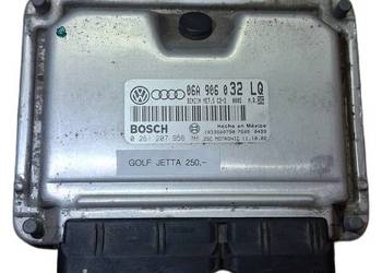 Sterownik silnika ECU Bosch 0261207566 VW 06A906032LQ Golf Jetta 2.5