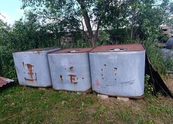 3 sztuki zbiorników na wodę (Mauzer)