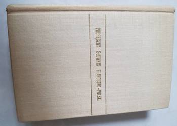 podręczny słownik frncusko polski Kalina Dictionnaire Manuel