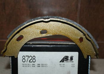 8728 - A.B.S. - SZCZĘKI HAMULC. MERCEDES W123 76-85 (RĘCZNY)
