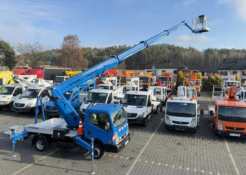 Nissan Cabstar Podnośnik Koszowy 22m RUTHMANN TBR 220.1 Zwyżka Wumag GSR 1…