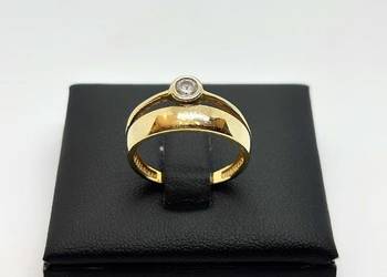 Złoty pierścionek pr 585 2,19g (Rozmiar 14)