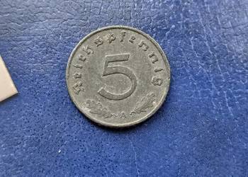 Stare monety 5 pfennig 1941 A Niemcy