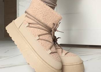 Buty damskie śniegowce